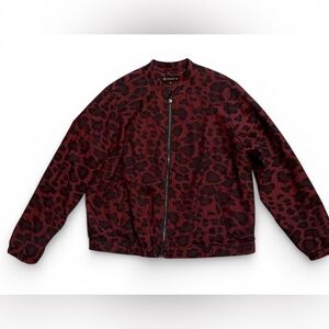 Love & Legend Leopard Bomber Jacket